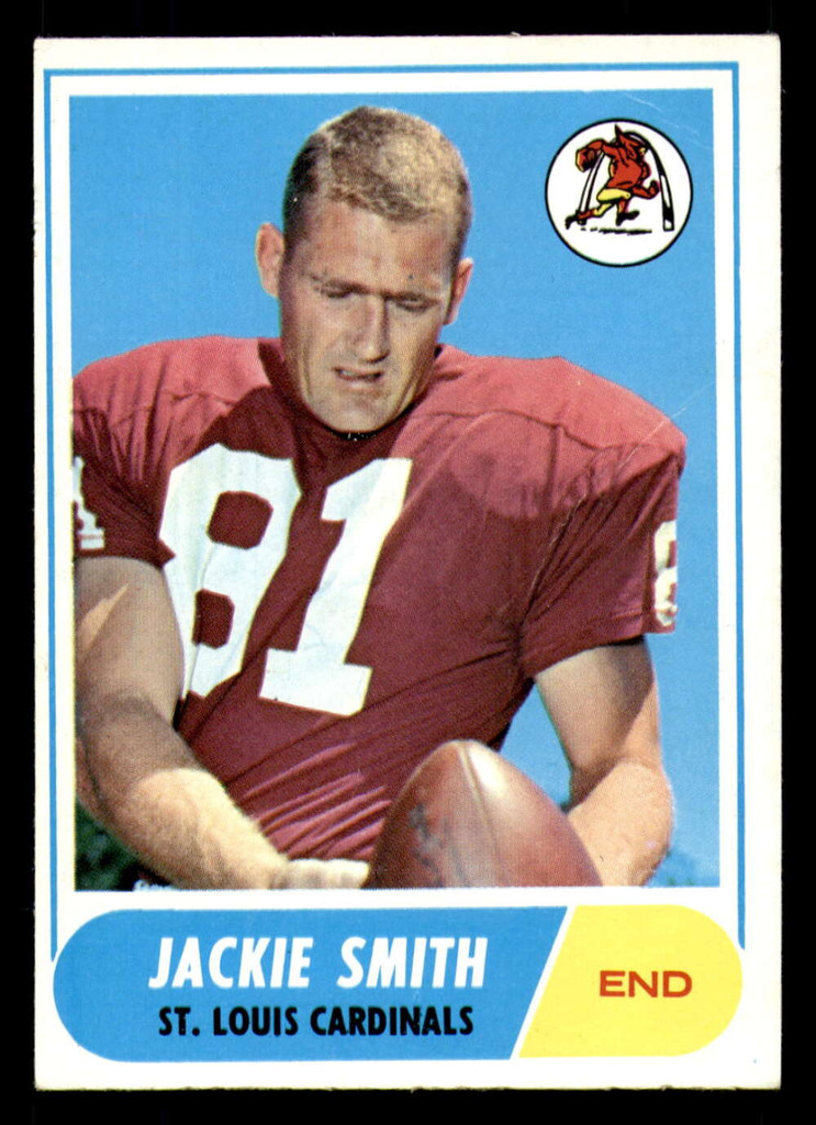 1968 Topps #86 Jackie Smith Very Good  ID: 349141