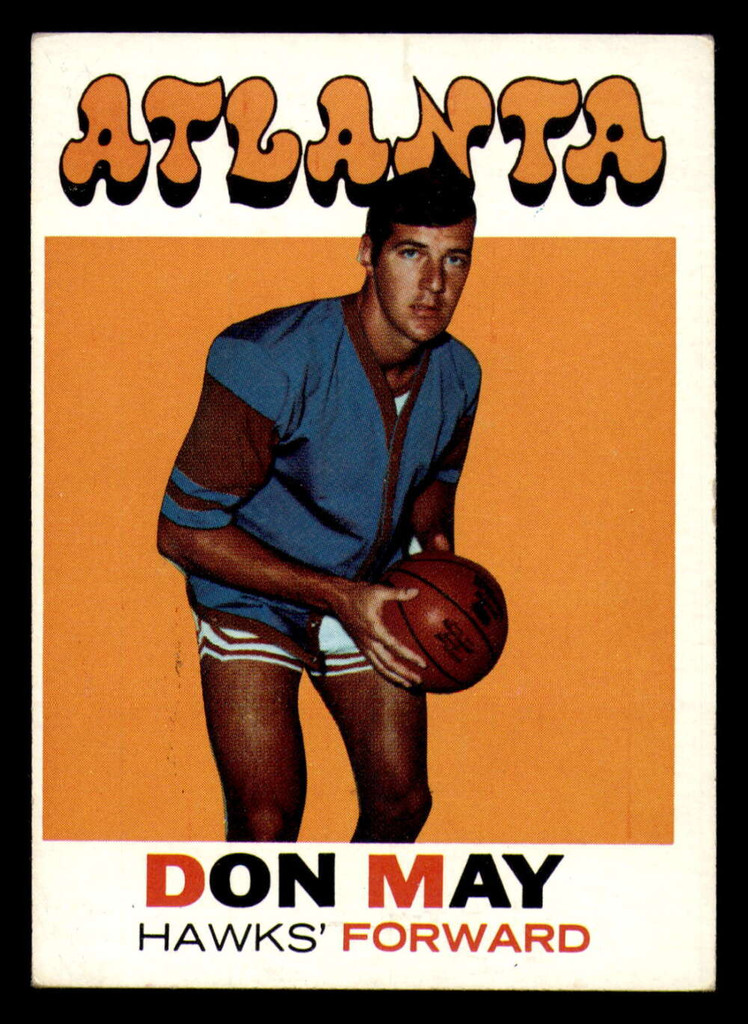 1971-72 Topps #6 Don May DP Excellent  ID: 350031