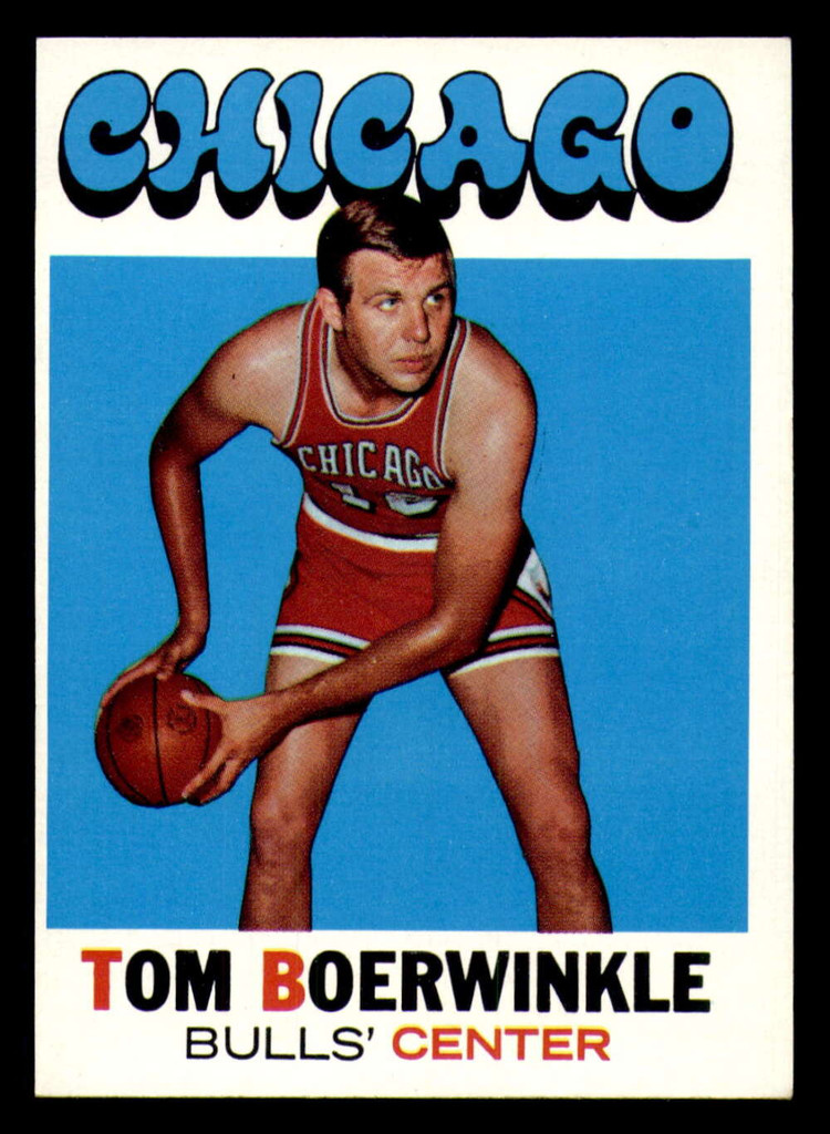 1971-72 Topps #15 Tom Boerwinkle DP Near Mint  ID: 350050