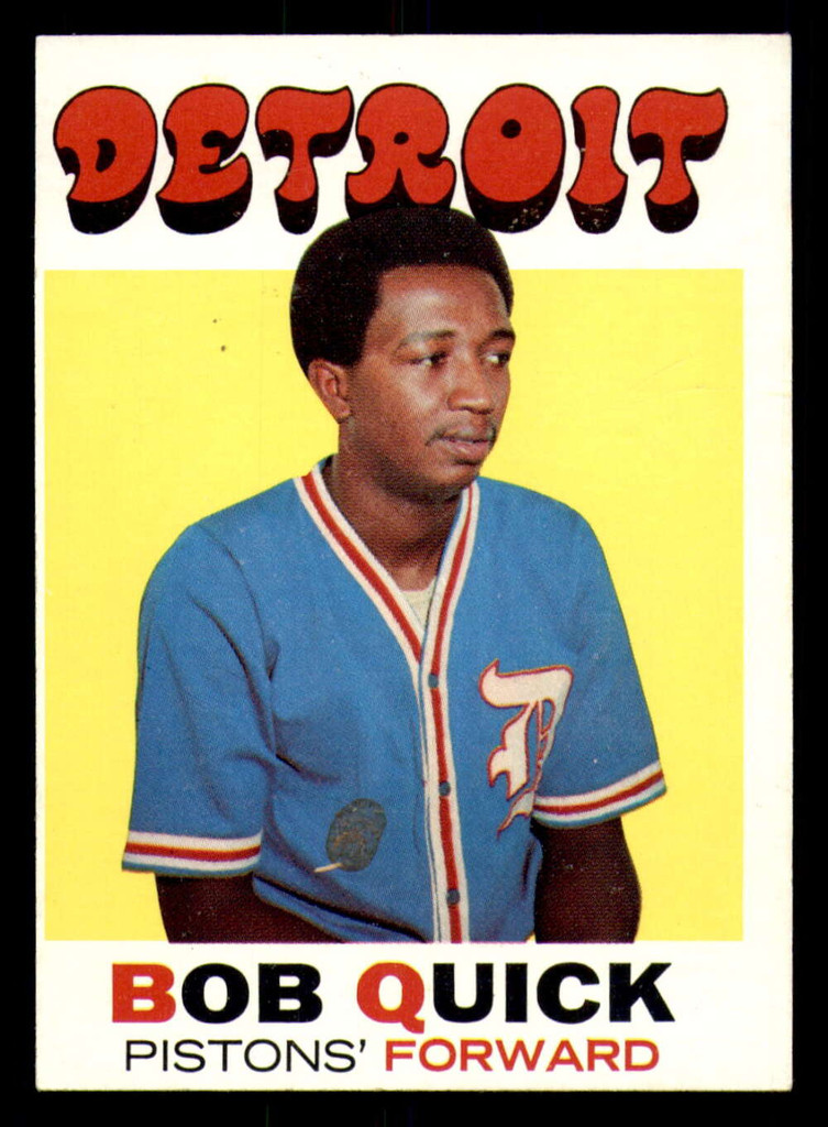 1971-72 Topps #117 Bob Quick VG-EX 