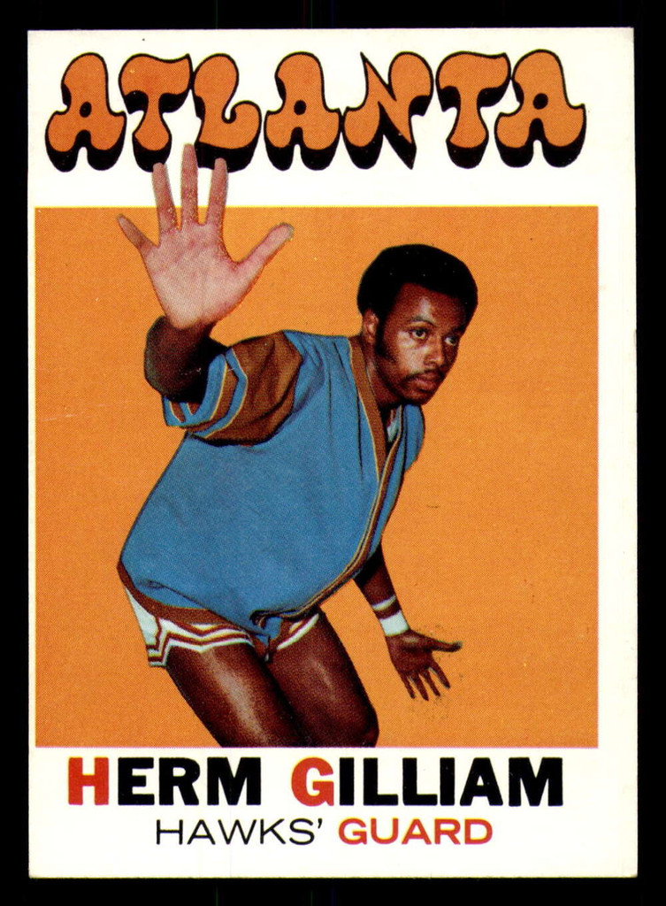 1971-72 Topps #123 Herm Gilliam DP Ex-Mint  ID: 350316