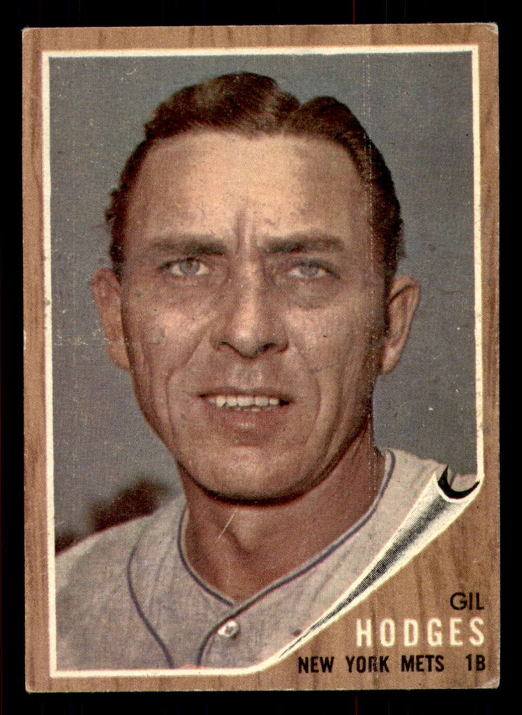 1962 Topps #85 Gil Hodges Excellent+  ID: 351001