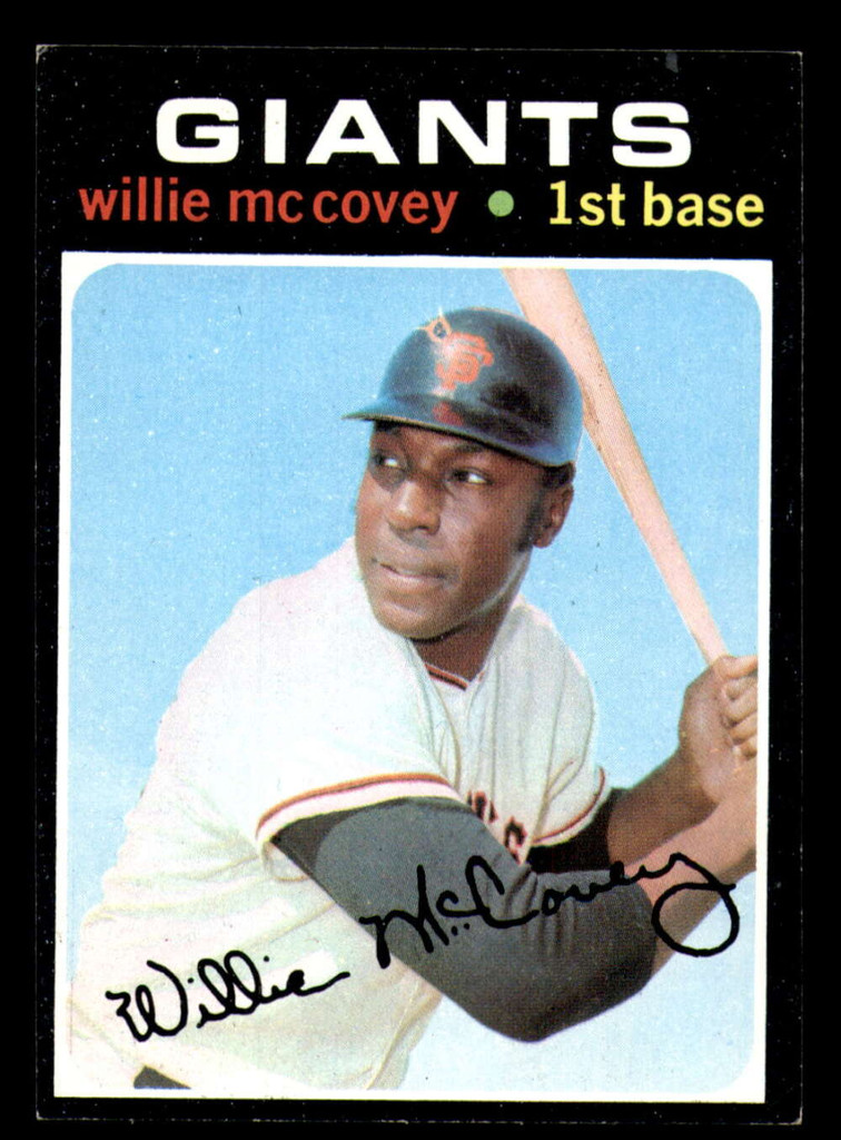 1971 Topps #50 Willie McCovey Ex-Mint  ID: 351177