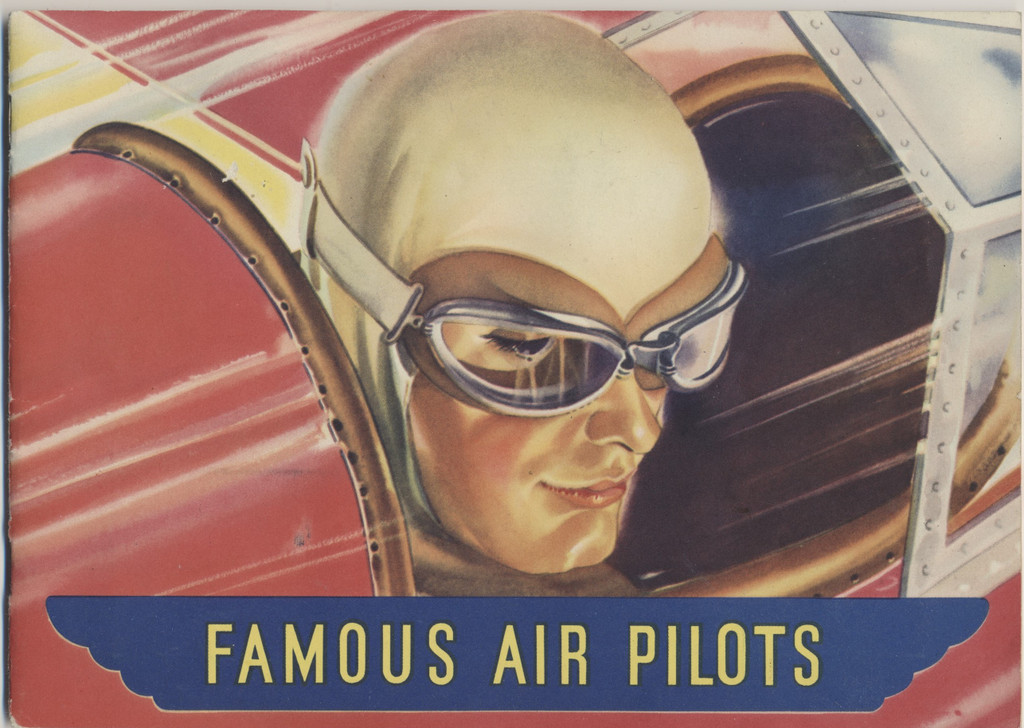 1938 F277-4 Famous Aviators Set 25 Pasted In Album  #*