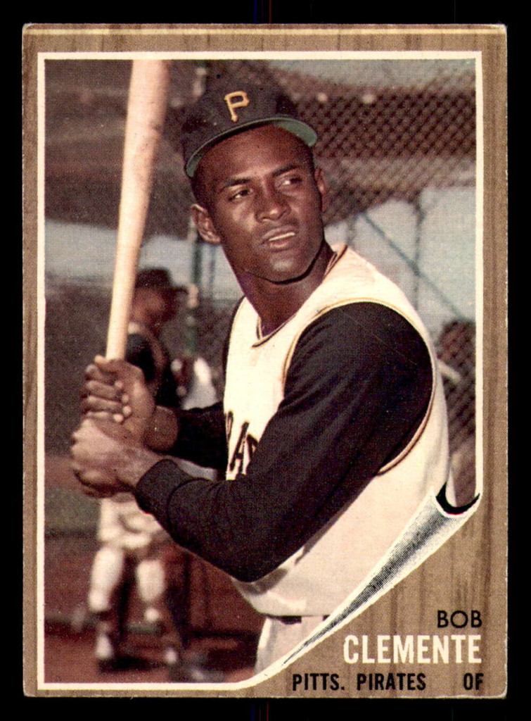 1962 Topps #10 Roberto Clemente Excellent  ID: 351682
