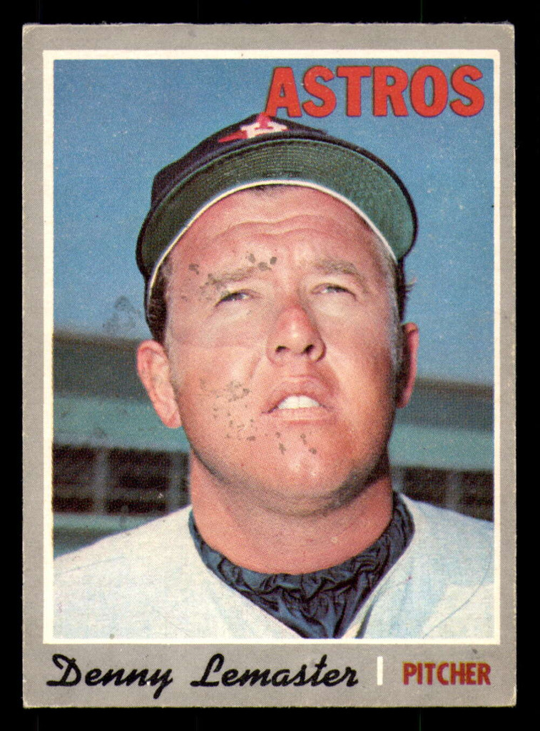 1970 O-Pee-Chee #178 Denny LeMaster Excellent+ OPC 