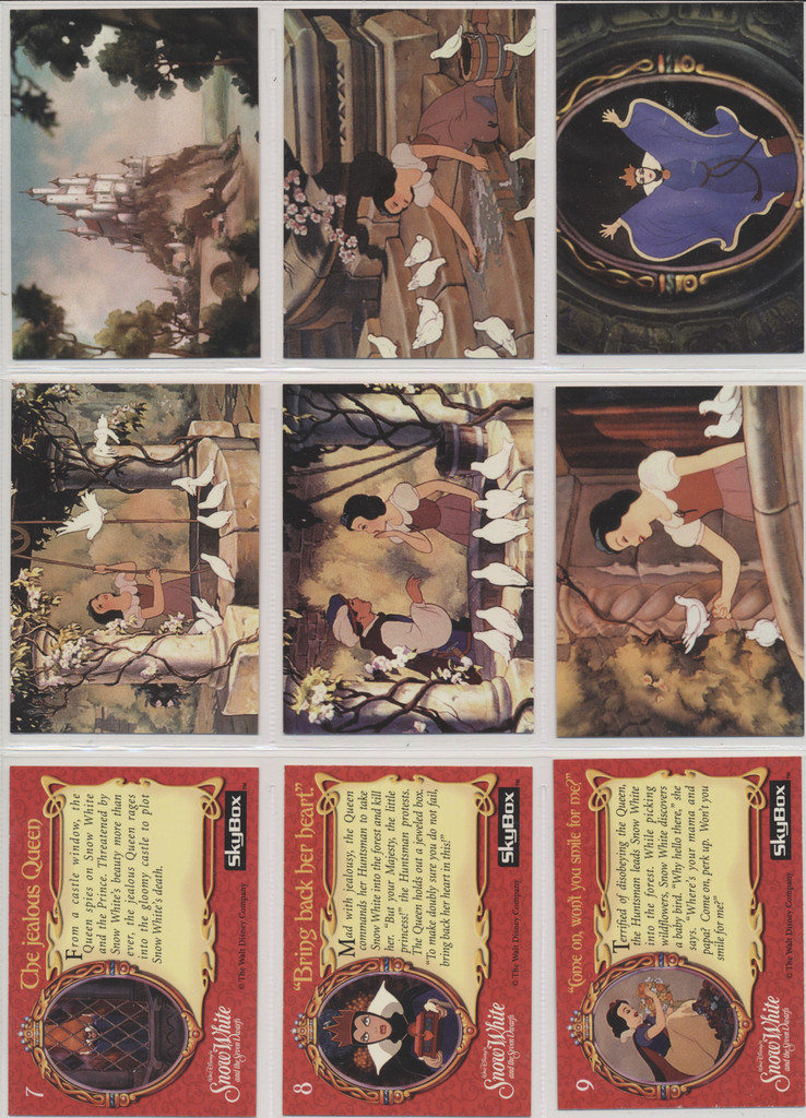1994 Skybox Snow White & The 7 Dwarfs Set 90 Series 2 #*