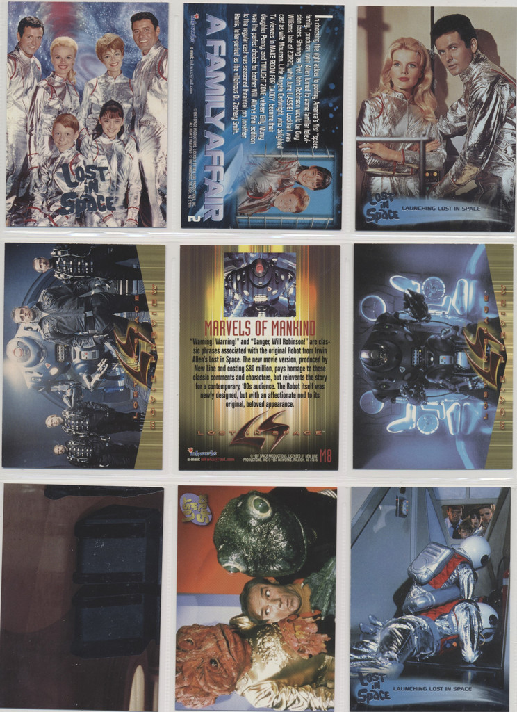 1997 Inkworks Lost In Space Set 72 + 9 Cards Set & P3  #*