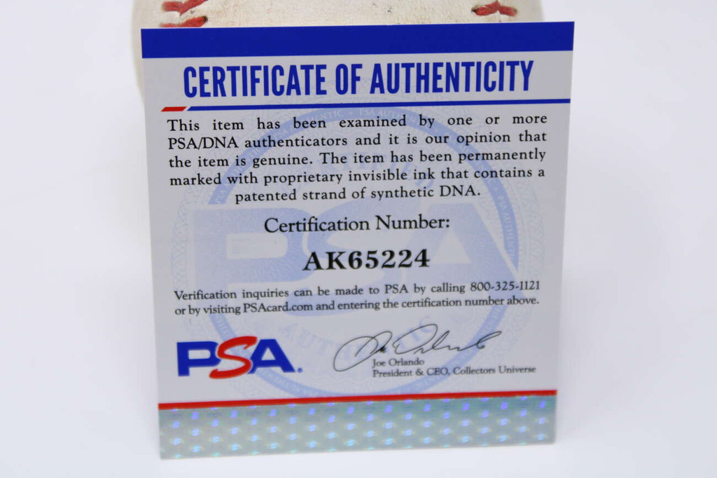 Tommy Davis Baseball Signed Auto PSA/DNA Authenticated Los Angeles Dodgers