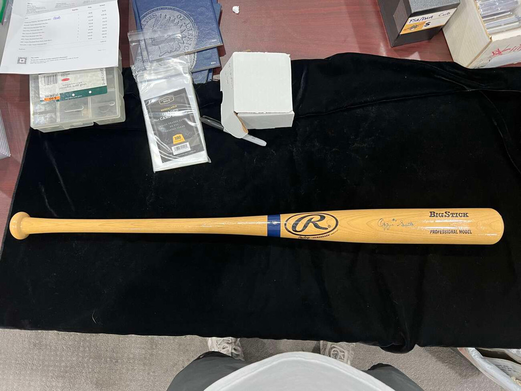 Ozzie Smith #1 Bat Signed Auto PSA/DNA Authenticated St Louis Cardinals