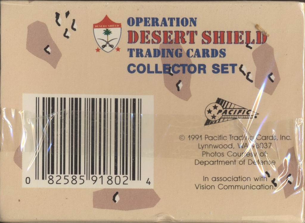 1991 Pacific Operation Desert Shield Box Set 110  #*