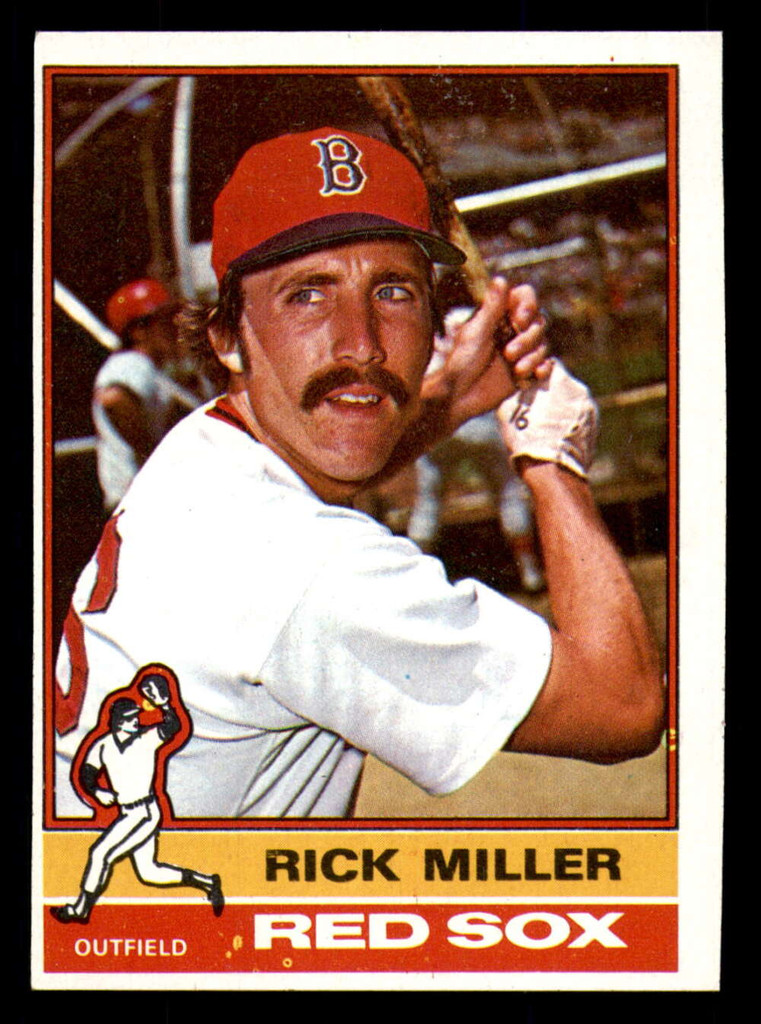 1976 Topps #302 Rick Miller Near Mint 