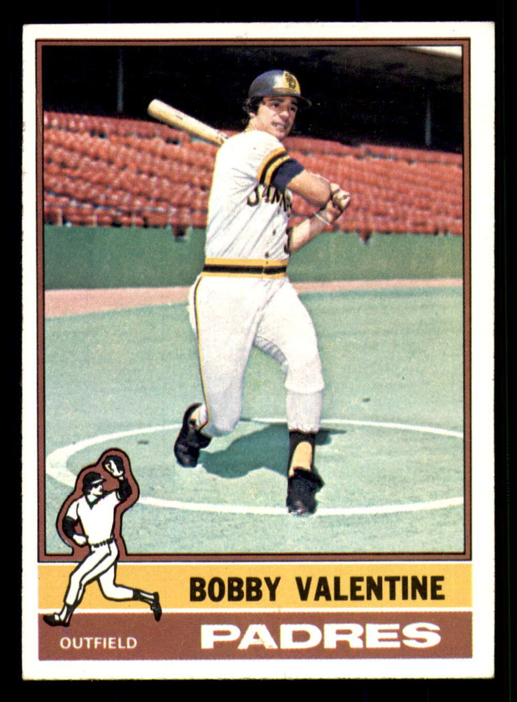 1976 Topps #366 Bobby Valentine Ex-Mint 