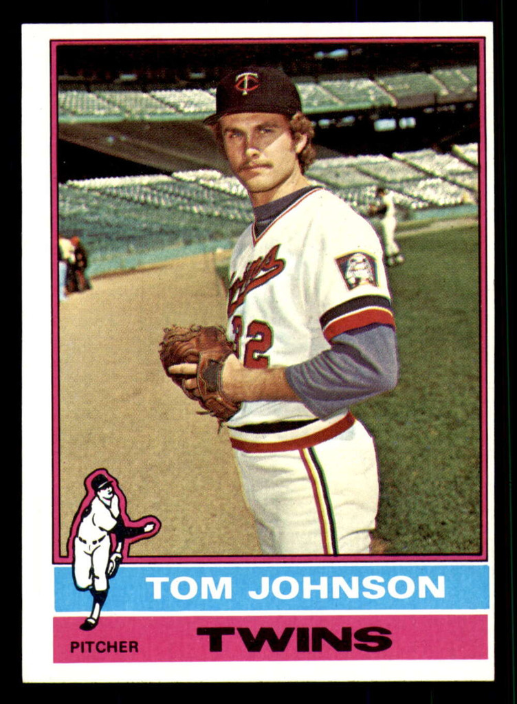 1976 Topps #448 Tom Johnson Near Mint 