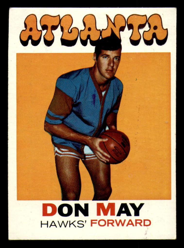 1971-72 Topps #6 Don May DP Excellent+  ID: 354357