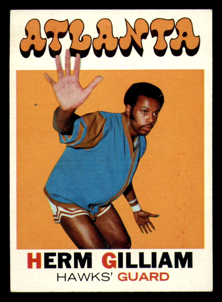 1971-72 Topps #123 Herm Gilliam DP Ex-Mint  ID: 354390