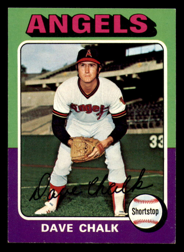 1975 Topps #64 Dave Chalk Excellent+ Angels ID: 354541