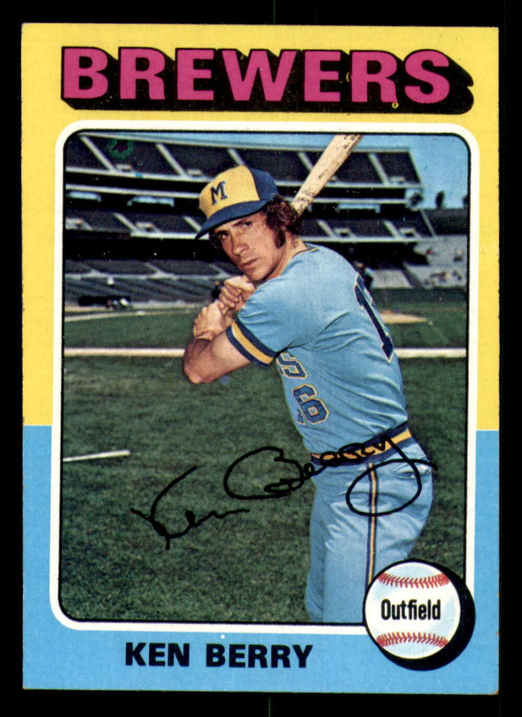 1975 Topps #432 Ken Berry Ex-Mint  ID: 354908