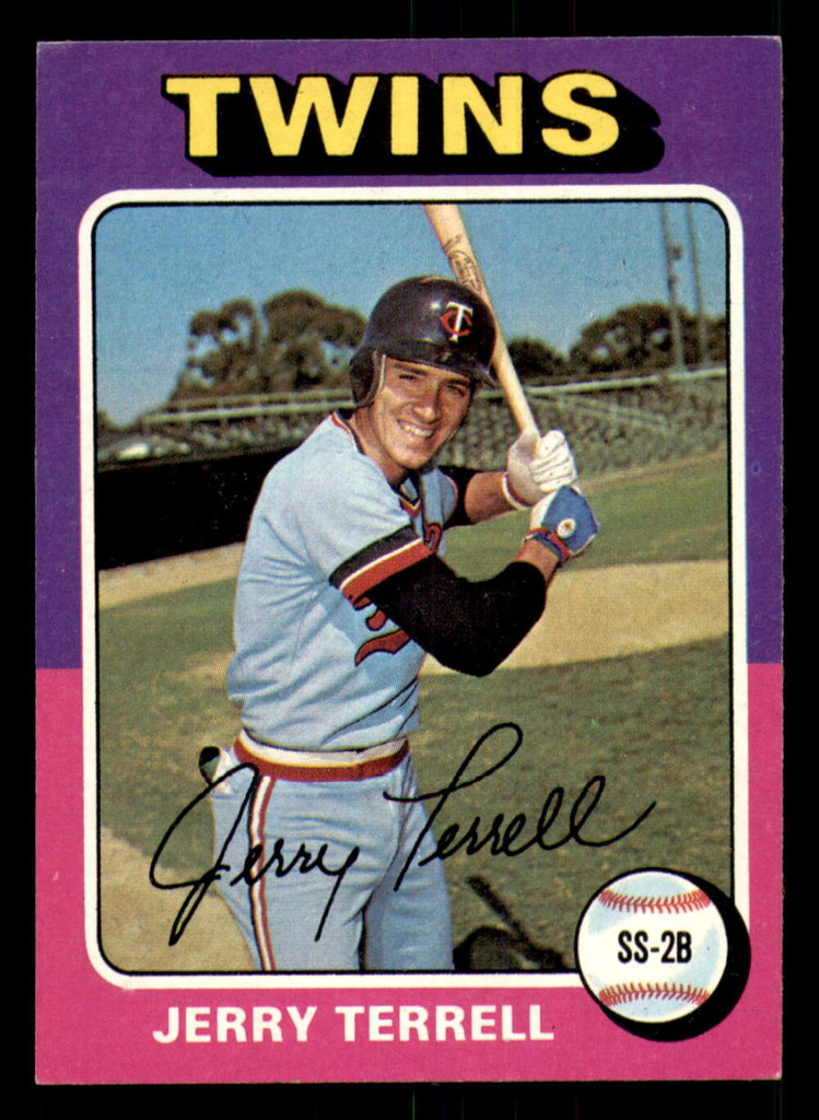 1975 Topps #654 Jerry Terrell Near Mint  ID: 355129