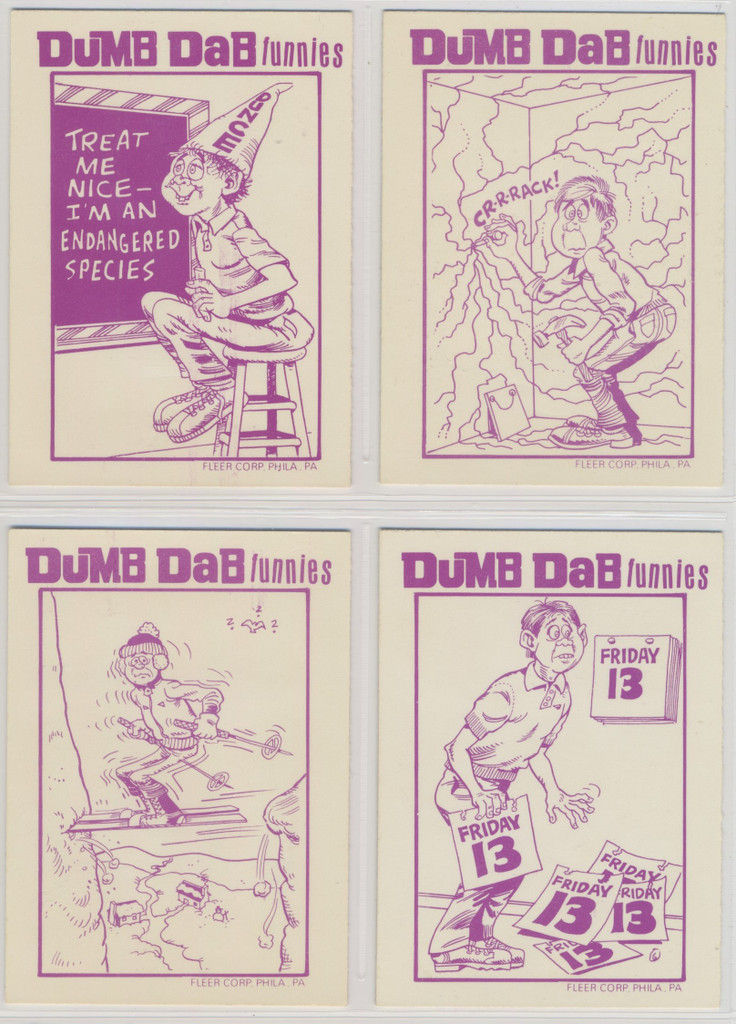 1980's Fleer Dumb Dabs Lot of 13  #*sku37564