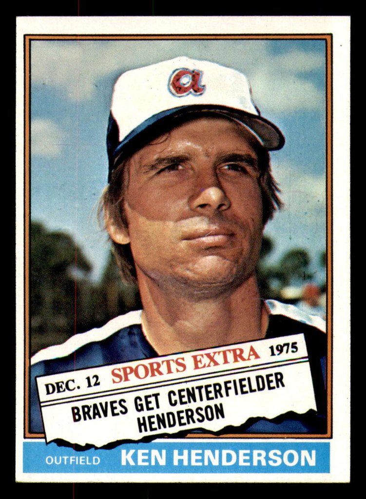 1976 Topps Traded #464 Ken Henderson Near Mint  ID: 356167
