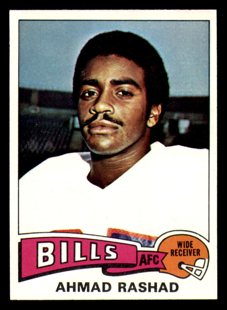 1975 Topps #115 Ahmad Rashad Near Mint+  ID: 356337