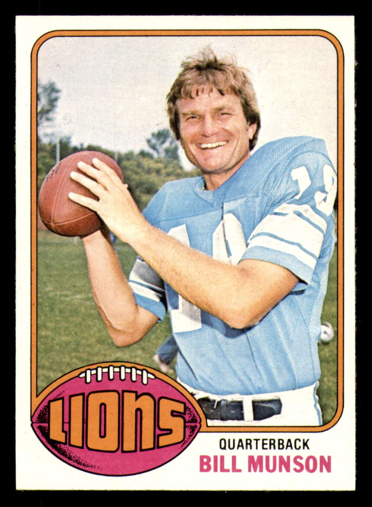 1976 Topps #404 Bill Munson Near Mint+  ID: 357014