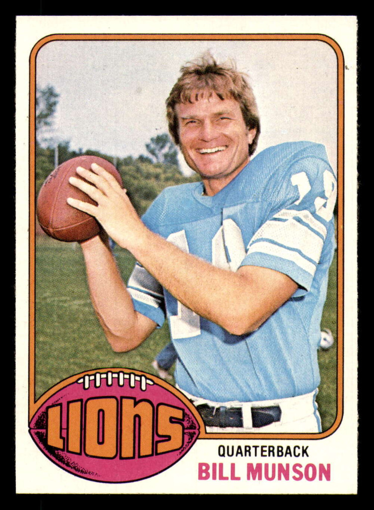 1976 Topps #404 Bill Munson Near Mint+  ID: 357015