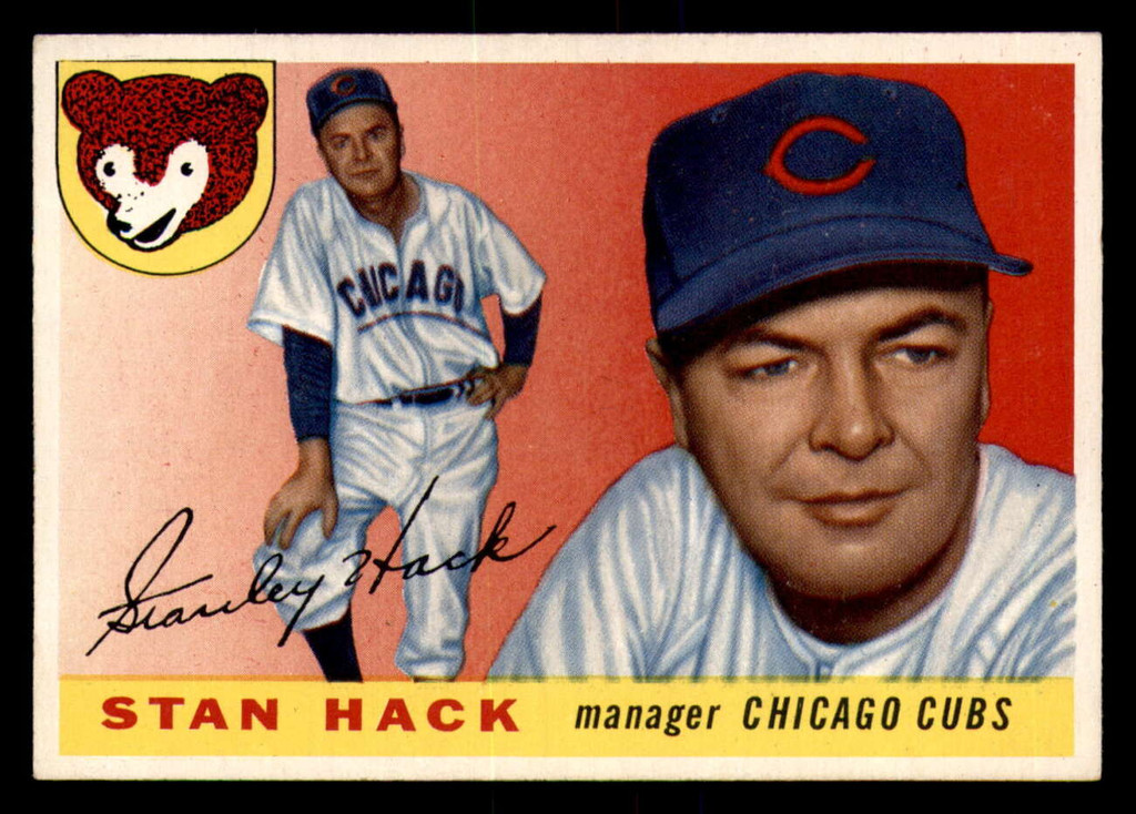 1955 Topps #6 Stan Hack MG Very Good RC Rookie  ID: 357182