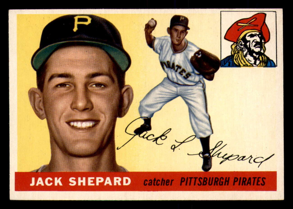 1955 Topps #73 Jack Shepard Ex-Mint RC Rookie  ID: 357244