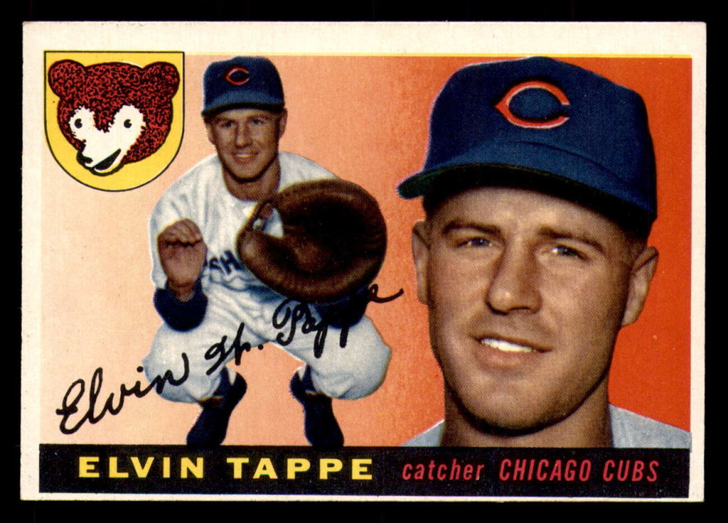 1955 Topps #129 Elvin Tappe UER Ex-Mint  ID: 357290