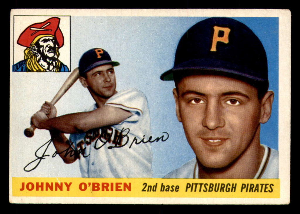 1955 Topps #135 Johnny O'Brien Excellent  ID: 357295