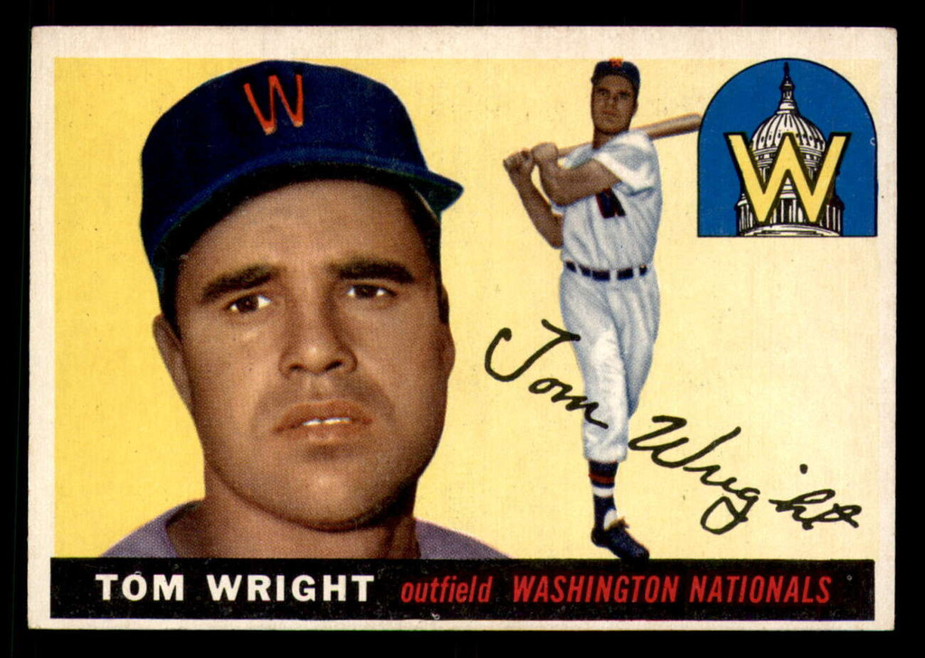 1955 Topps #141 Tom Wright Excellent+  ID: 357301