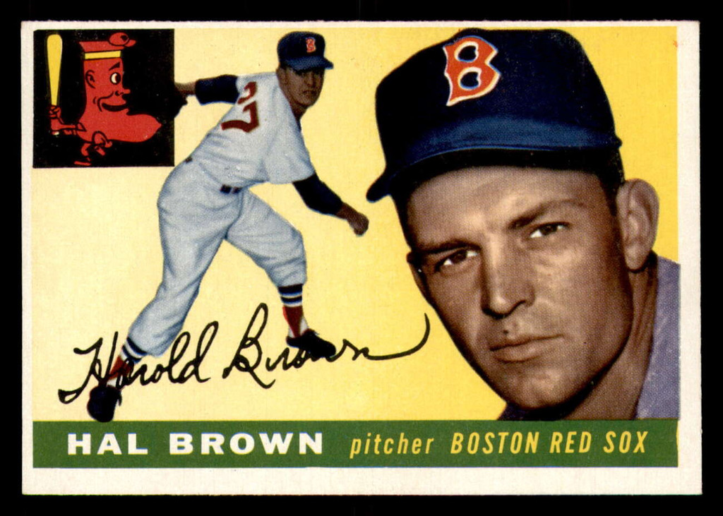 1955 Topps #148 Hal Brown Ex-Mint 