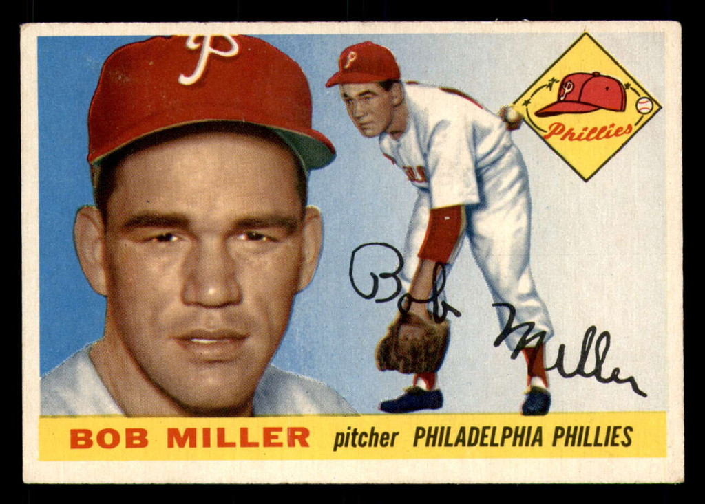 1955 Topps #157 Bob Miller Very Good 