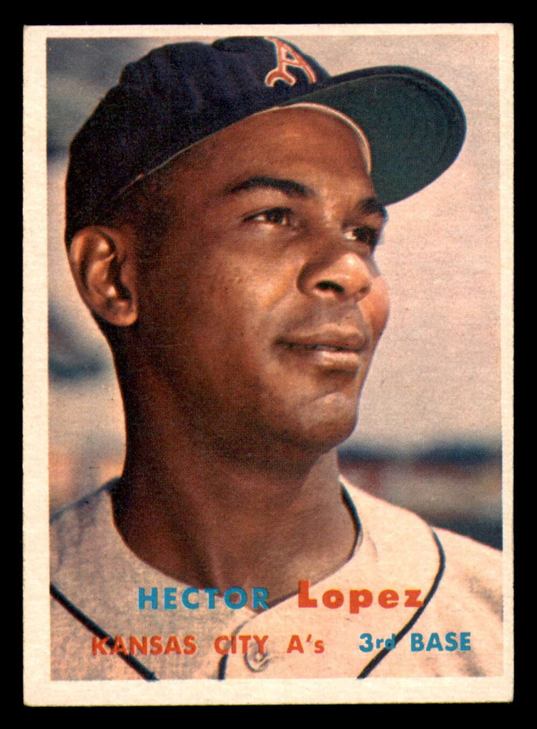 1957 Topps #6 Hector Lopez UER Excellent+  ID: 357365