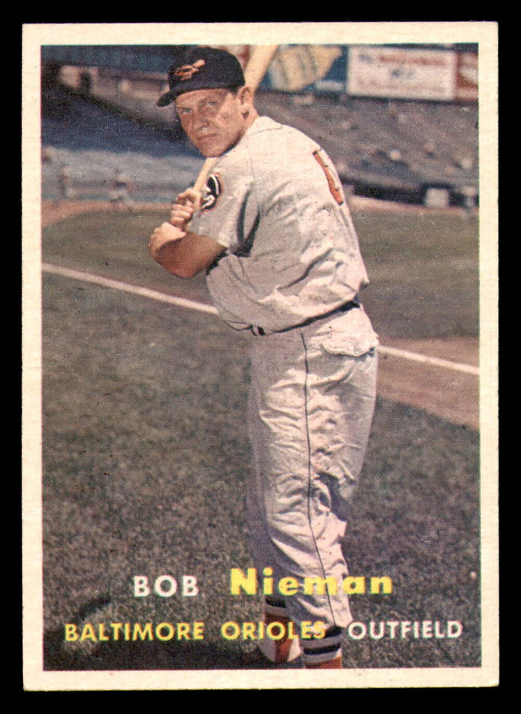 1957 Topps #14 Bob Nieman Ex-Mint  ID: 357373