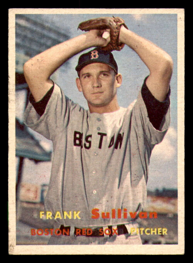 1957 Topps #21 Frank Sullivan Excellent  ID: 357378