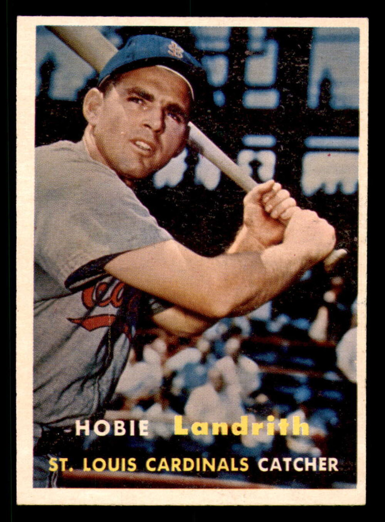 1957 Topps #182 Hobie Landrith Near Mint 