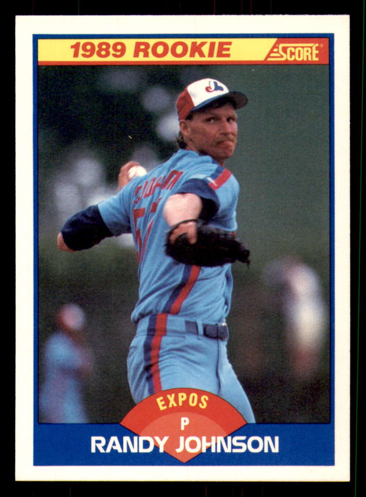 1989 Score #645 Randy Johnson NM-Mint RC Rookie  ID: 271549