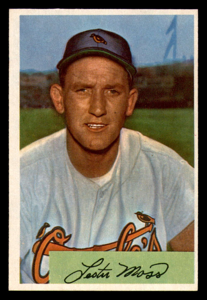 1954 Bowman #181 Les Moss Near Mint+  ID: 357985