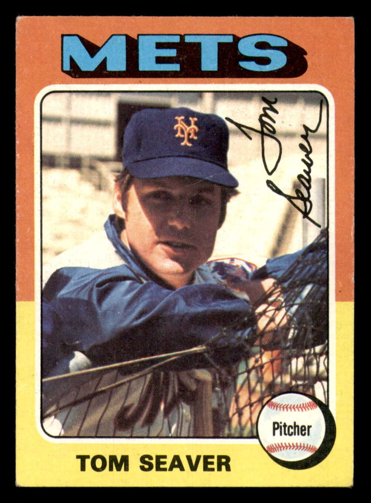 1975 Topps #370 Tom Seaver Ex-Mint  ID: 358876