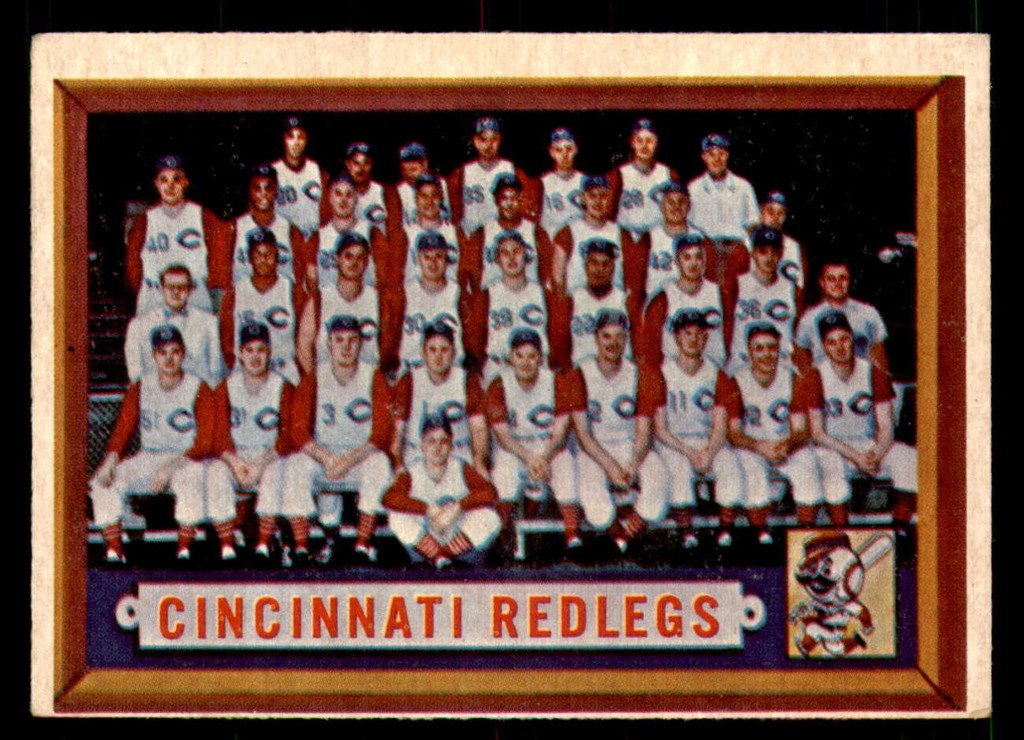 1957 Topps #322 Redlegs Team Excellent 