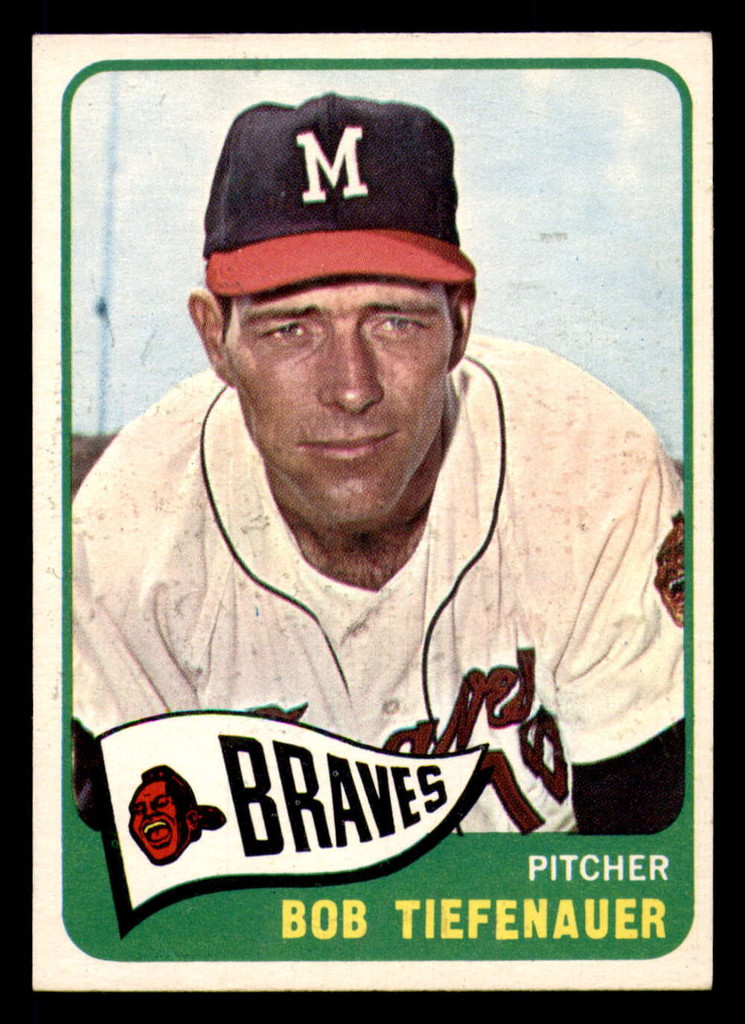 1965 Topps #23 Bobby Tiefenauer Ex-Mint  ID: 360670