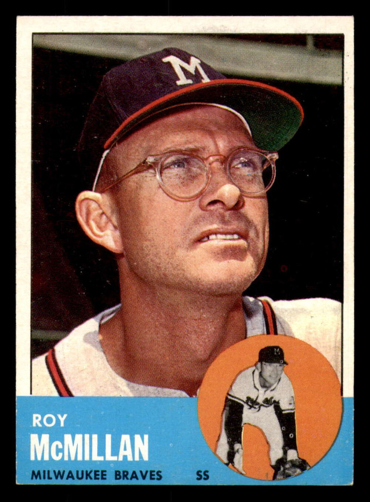 1963 Topps #156 Roy McMillan Near Mint 