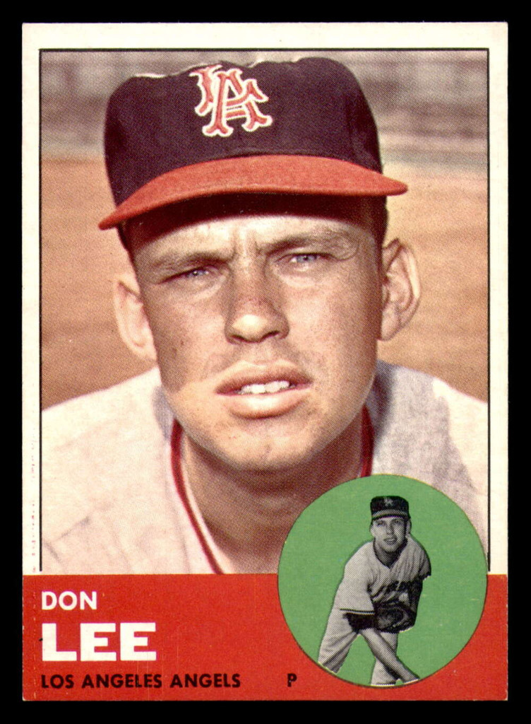 1963 Topps #372 Don Lee Near Mint 