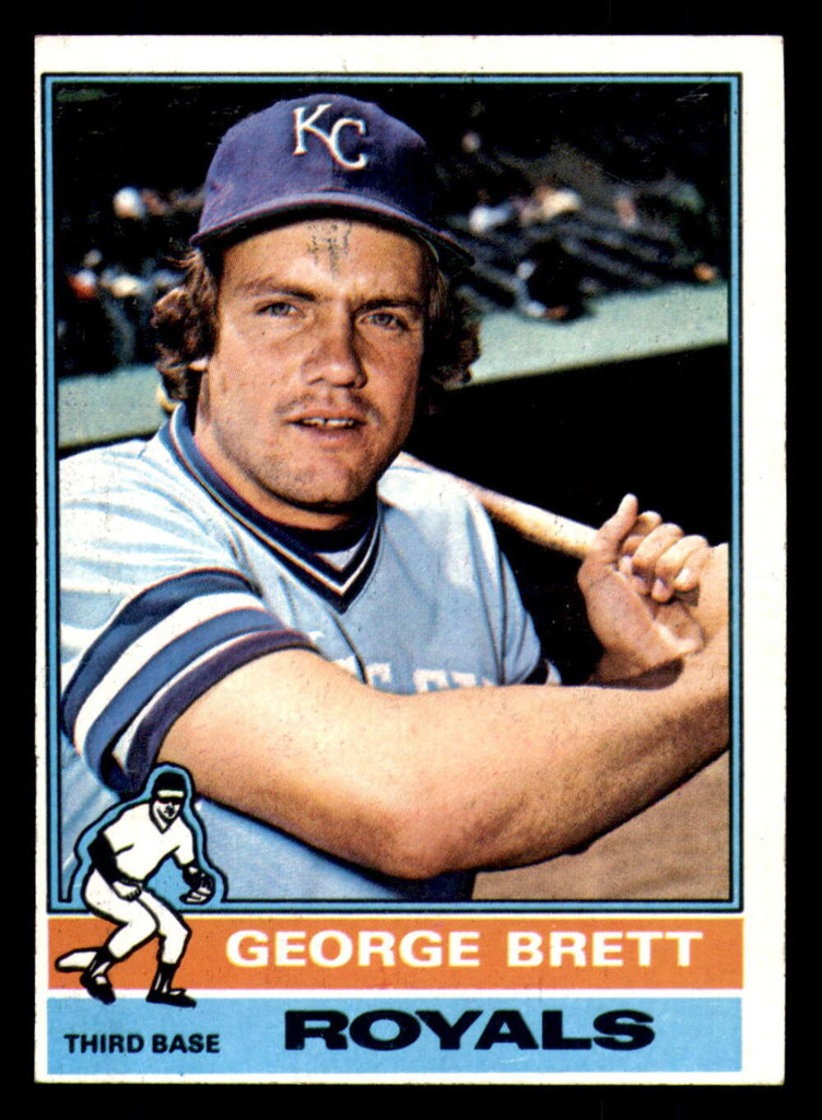 1976 Topps #19 George Brett Excellent+  ID: 361793