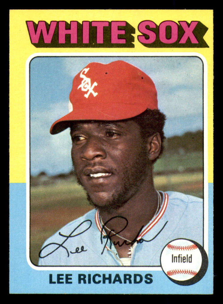 1975 Topps #653 Lee Richard UER Near Mint  ID: 361808