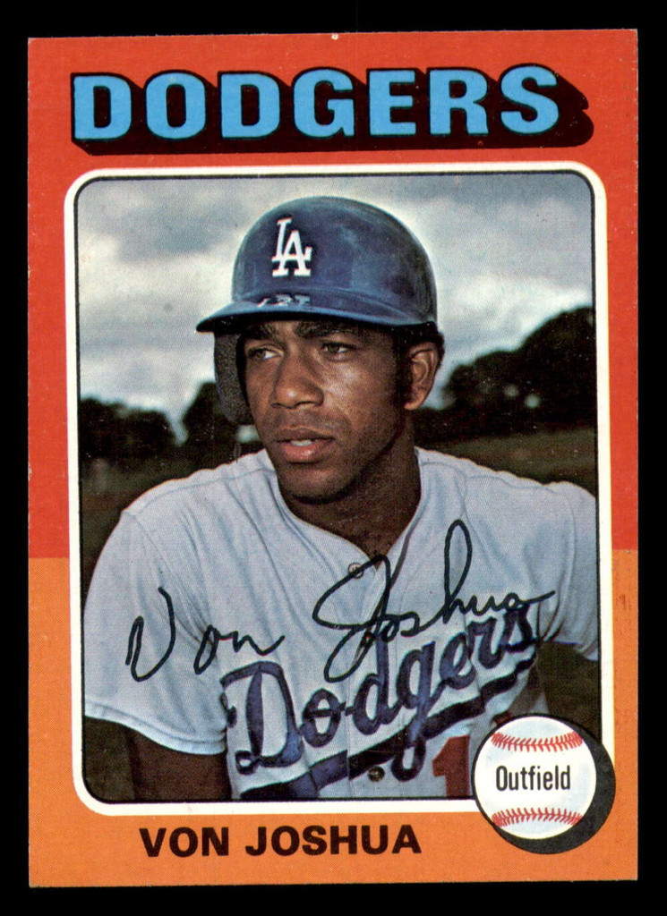 1975 Topps #547 Von Joshua Ex-Mint  ID: 361911