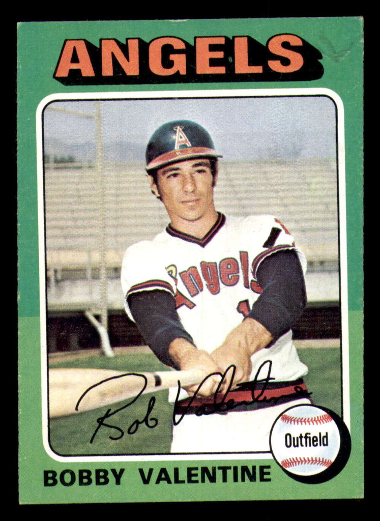 1975 Topps #215 Bobby Valentine Poor 